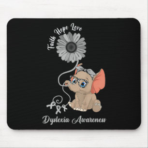 Alfombrilla De Ratón Conciencia Elephant Faith Esperanza Amar el Giraso