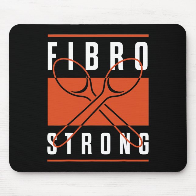 Alfombrilla De Ratón Conciencia Fibro Strong Graphons (Frente)