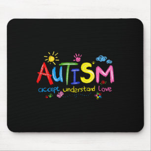 Alfombrilla De Ratón Conciencia sobre autismo aceptar entender a profes