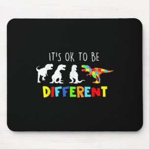 Alfombrilla De Ratón Conciencia Sobre El Autismo Dinosaurio Kid Bois Es