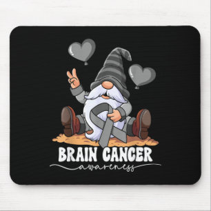 Alfombrilla De Ratón Conciencia sobre el cáncer cerebral