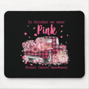 Alfombrilla De Ratón Conciencia Sobre El Cáncer De Mama En Octubre Usam