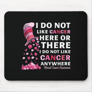 Alfombrilla De Ratón Conciencia sobre el cáncer de mama No me gusta el