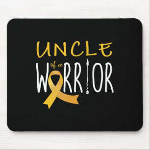 Alfombrilla De Ratón Conciencia sobre el cáncer infantil Tío de un guer