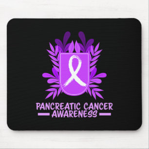 Alfombrilla De Ratón Conciencia sobre el cáncer pancreático Mes de Cint