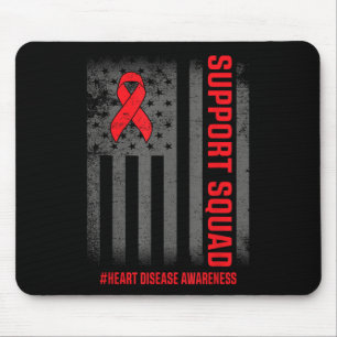 Alfombrilla De Ratón Conciencia sobre enfermedades cardíacas Mes Enferm