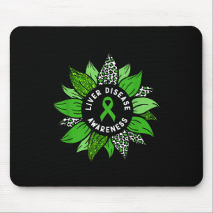 Alfombrilla De Ratón Conciencia sobre la enfermedad hepática Mes Enferm