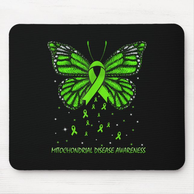 Alfombrilla De Ratón Conciencia sobre la enfermedad mitocondrial Maripo (Frente)
