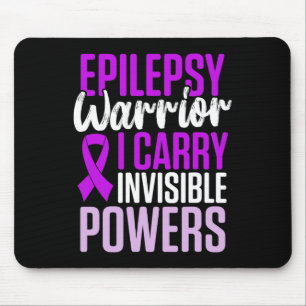 Alfombrilla De Ratón Conciencia sobre la epilepsia Guerrero epiléptico 