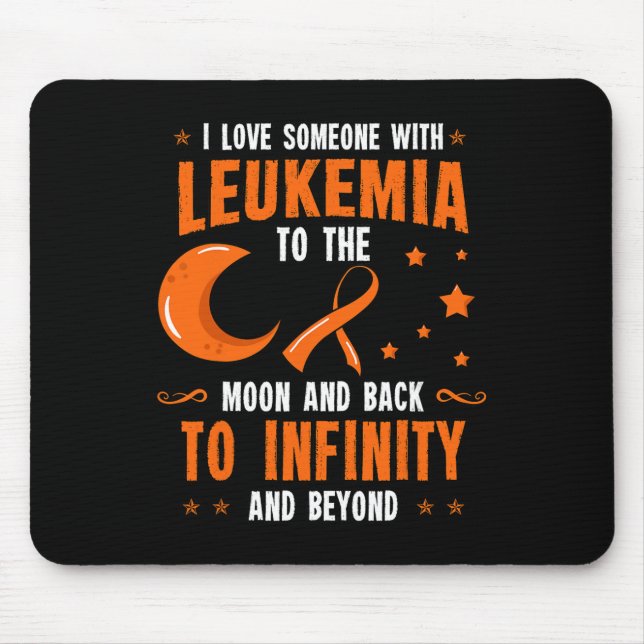 Alfombrilla De Ratón Conciencia sobre la leucemia Cáncer de sangre rega (Frente)