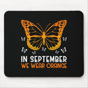 Alfombrilla De Ratón Conciencia Sobre La Leucemia En Septiembre Usamos 