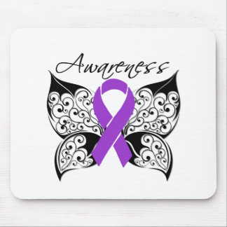 Alfombrilla De Ratón Conciencia sobre la mariposa del tatuaje - Epileps