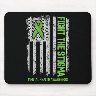 Alfombrilla De Ratón Concienciación En Salud Mental Lucha Contra El Est