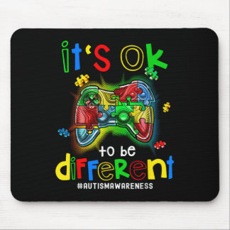 Alfombrilla De Ratón Concienciación Sobre El Autismo Está Bien Ser Un V