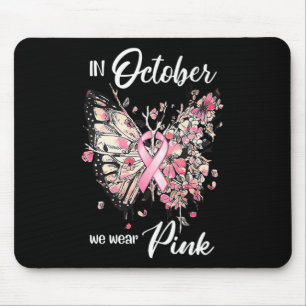 Alfombrilla De Ratón Concienciación Sobre El Cáncer De Mama En Octubre
