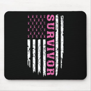 Alfombrilla De Ratón Concienciación sobre el cáncer de mama Sobrevivien