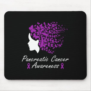 Alfombrilla De Ratón Concienciación sobre el cáncer de páncreas - Mujer