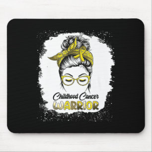 Alfombrilla De Ratón Concienciación sobre el cáncer en la niñez Ayuda c