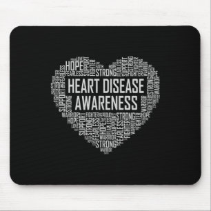 Alfombrilla De Ratón Concienciación sobre enfermedades cardíacas Regalo