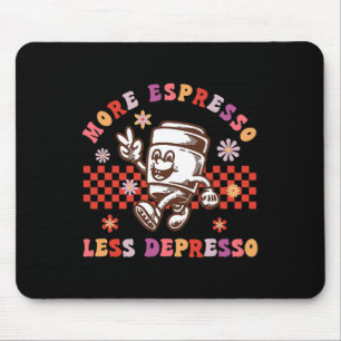 Alfombrilla De Ratón Concienciación sobre la salud mental de Coffee Lov