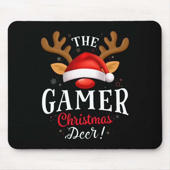 Alfombrilla De Ratón Concordancia de familia de navidad de Navidades de (Frente)