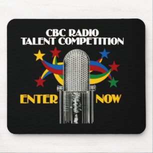 Alfombrilla De Ratón Concurso de Talento de Radio CBC - promoción