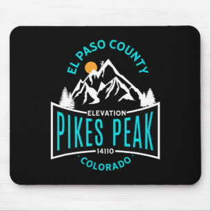 Alfombrilla De Ratón Condado de El Paso Pikes Peak Colorado Escalada 