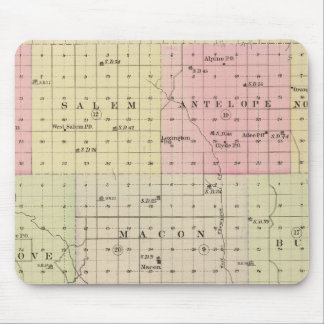 Alfombrilla De Ratón Condado de Franklin, Nebraska
