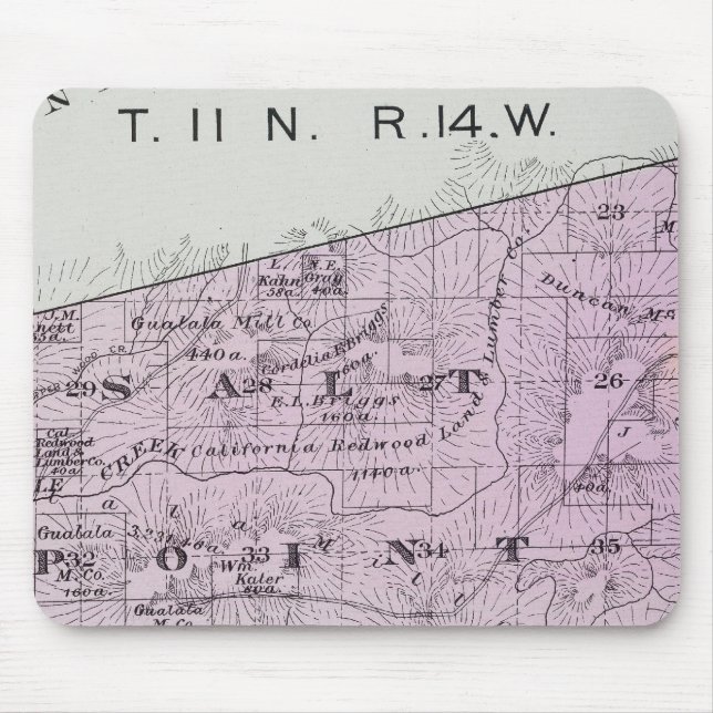 Alfombrilla De Ratón Condado de Sonoma, California 36 (Frente)