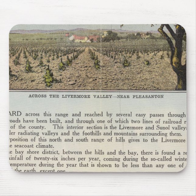 Alfombrilla De Ratón Condado de Verso Alameda (Frente)