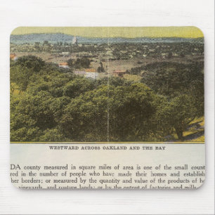 Alfombrilla De Ratón Condado de Verso Alameda, Oakland y la bahía