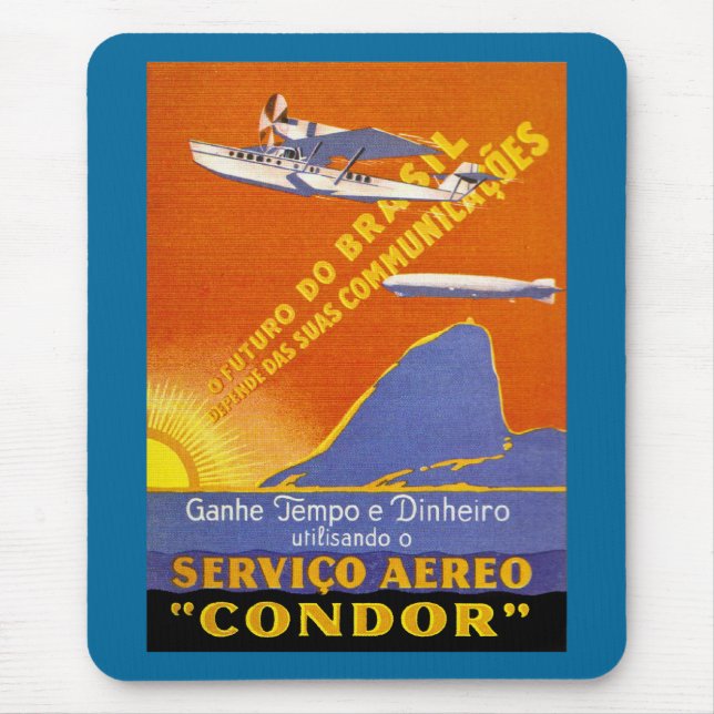Alfombrilla De Ratón Condor ~ Servicio Aéreo de Brasil (Frente)