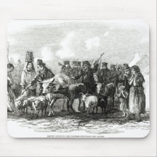 Alfombrilla De Ratón Conducción del ganado para el alquiler