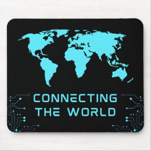 Alfombrilla De Ratón Conectando el mundo