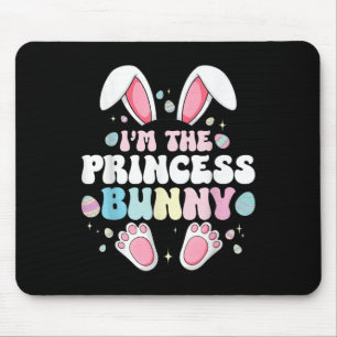 Alfombrilla De Ratón Conejito de Pascua Soy la princesa conejita para C