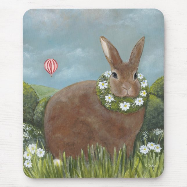 Alfombrilla De Ratón Conejito Mousepad (Frente)