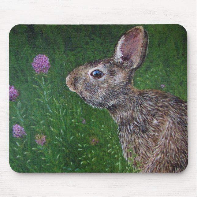 Alfombrilla De Ratón Conejito Mousepad (Frente)