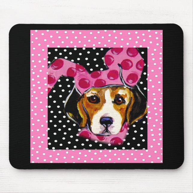 Alfombrilla De Ratón Conejo de Pascua (Frente)