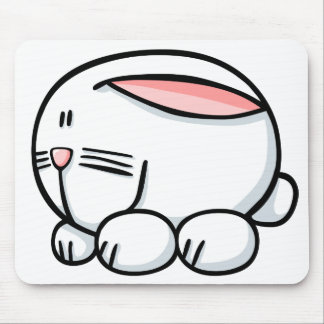 Alfombrilla De Ratón Conejo del dibujo animado
