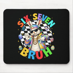 Alfombrilla De Ratón Conejo genial Bruh Hip Hop Bunny Pascua Hombres Ni