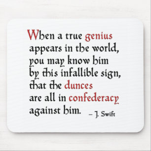 Alfombrilla De Ratón Confederacy de tontos