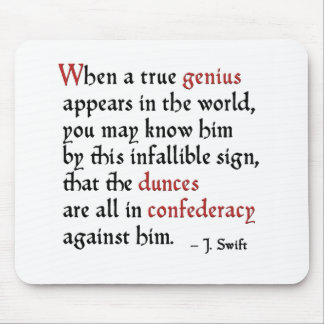 Alfombrilla De Ratón Confederacy de tontos