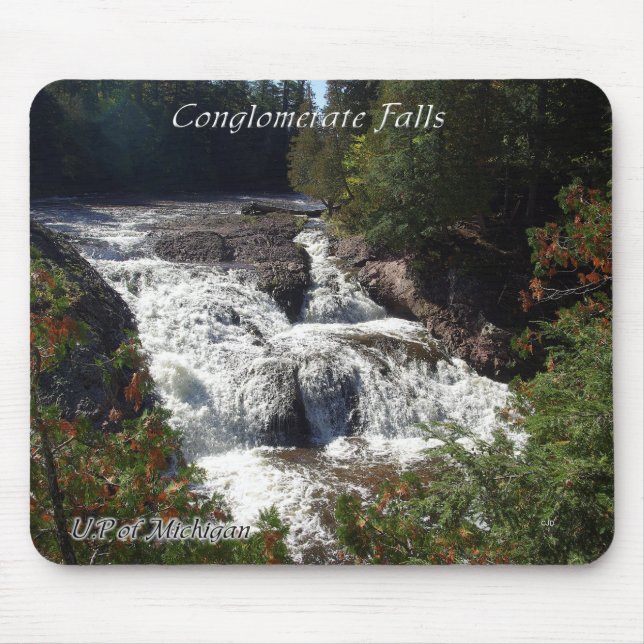 Alfombrilla De Ratón Conglomerado Falls mousepad (Frente)