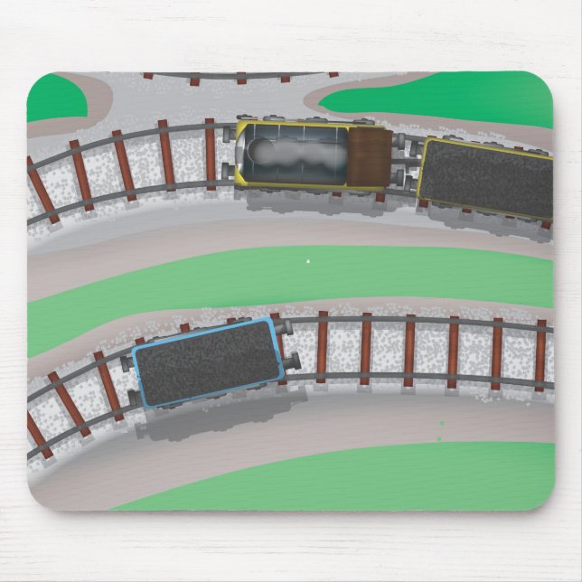 Alfombrilla De Ratón Conjunto de tren (Frente)