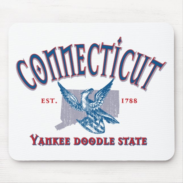 Alfombrilla De Ratón Connecticut (Frente)