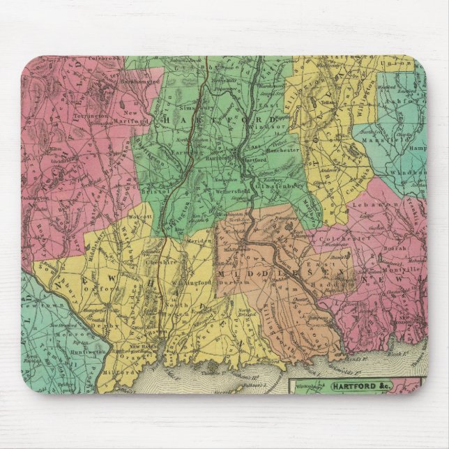 Alfombrilla De Ratón Connecticut 10 (Frente)