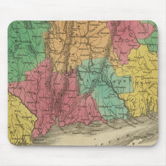 Alfombrilla De Ratón Connecticut 9 (Frente)