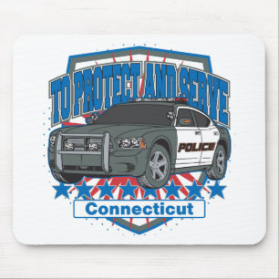 Alfombrilla De Ratón Connecticut para proteger y para servir el coche