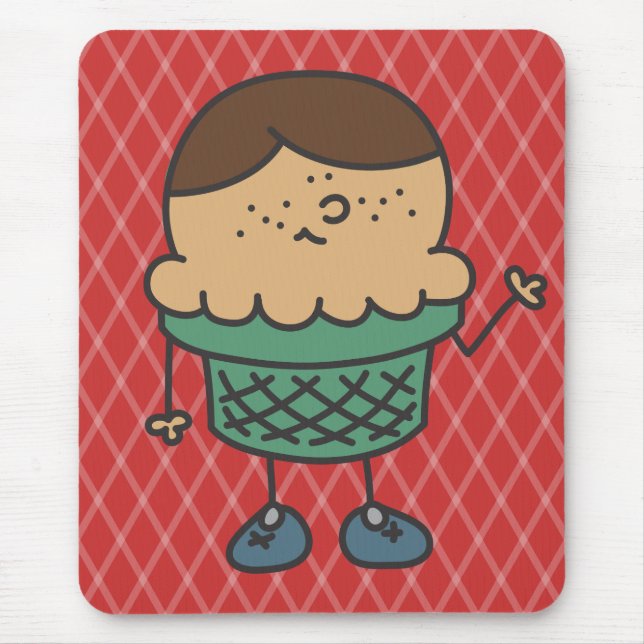 Alfombrilla De Ratón Cono Mousepad de Lil Itty Charles (Frente)