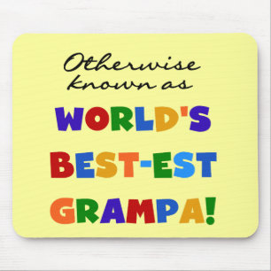 Alfombrilla De Ratón Conocidas como las mejores camisetas Grampa